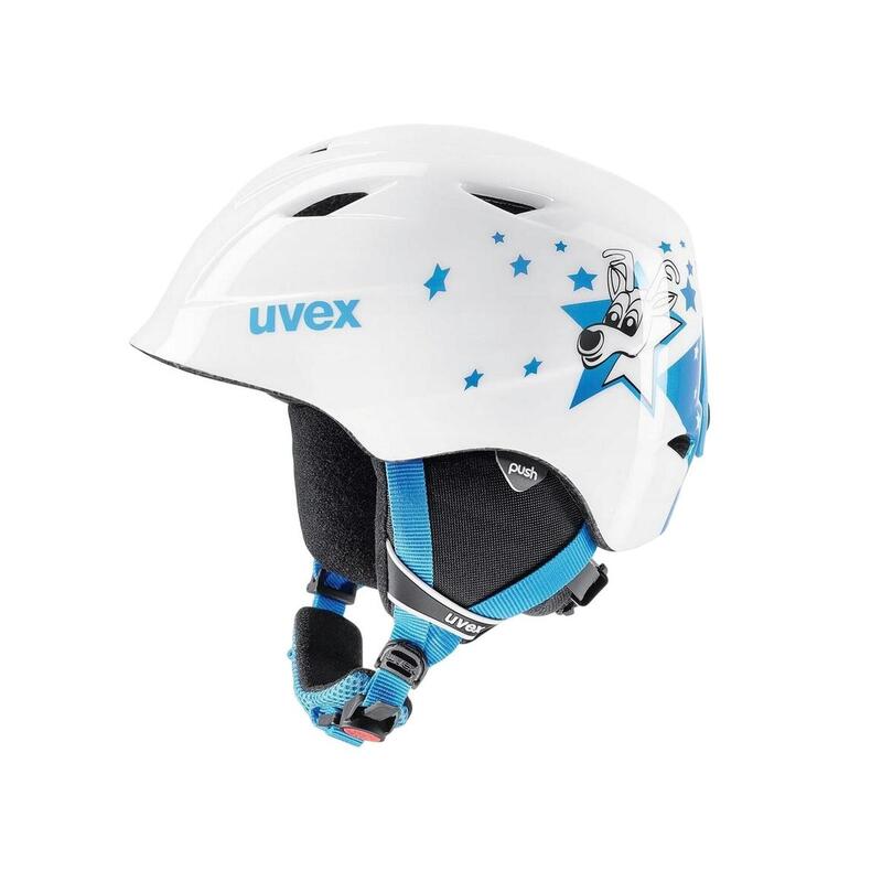 uvex шлем детский airwing 2 размер 52 54 Детский лыжный шлем Airwing 2. UVEX, цвет weiss