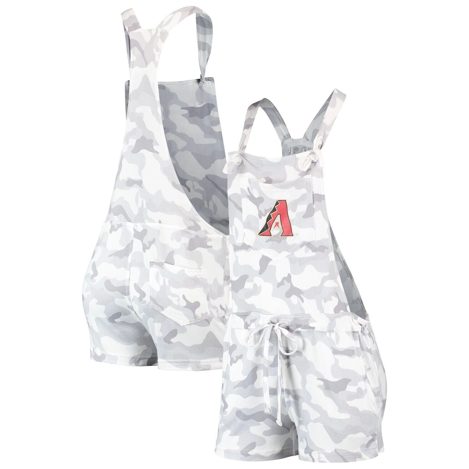 

Женский комбинезон с камуфляжным принтом Concepts Sport Grey Arizona Diamondbacks