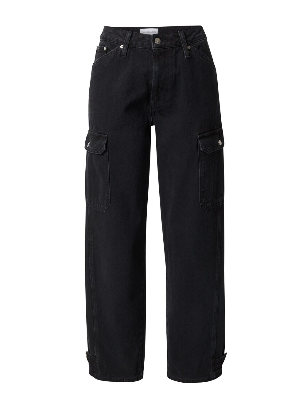 

Джинсы-карго свободного кроя Calvin Klein Jeans, черный