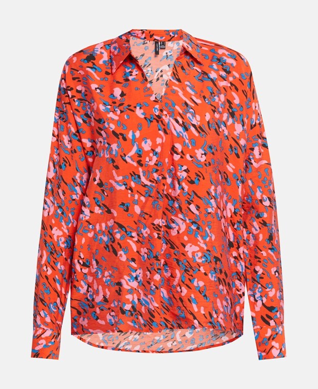 

Рубашка блузка Vero Moda, цвет Pumpkin Orange