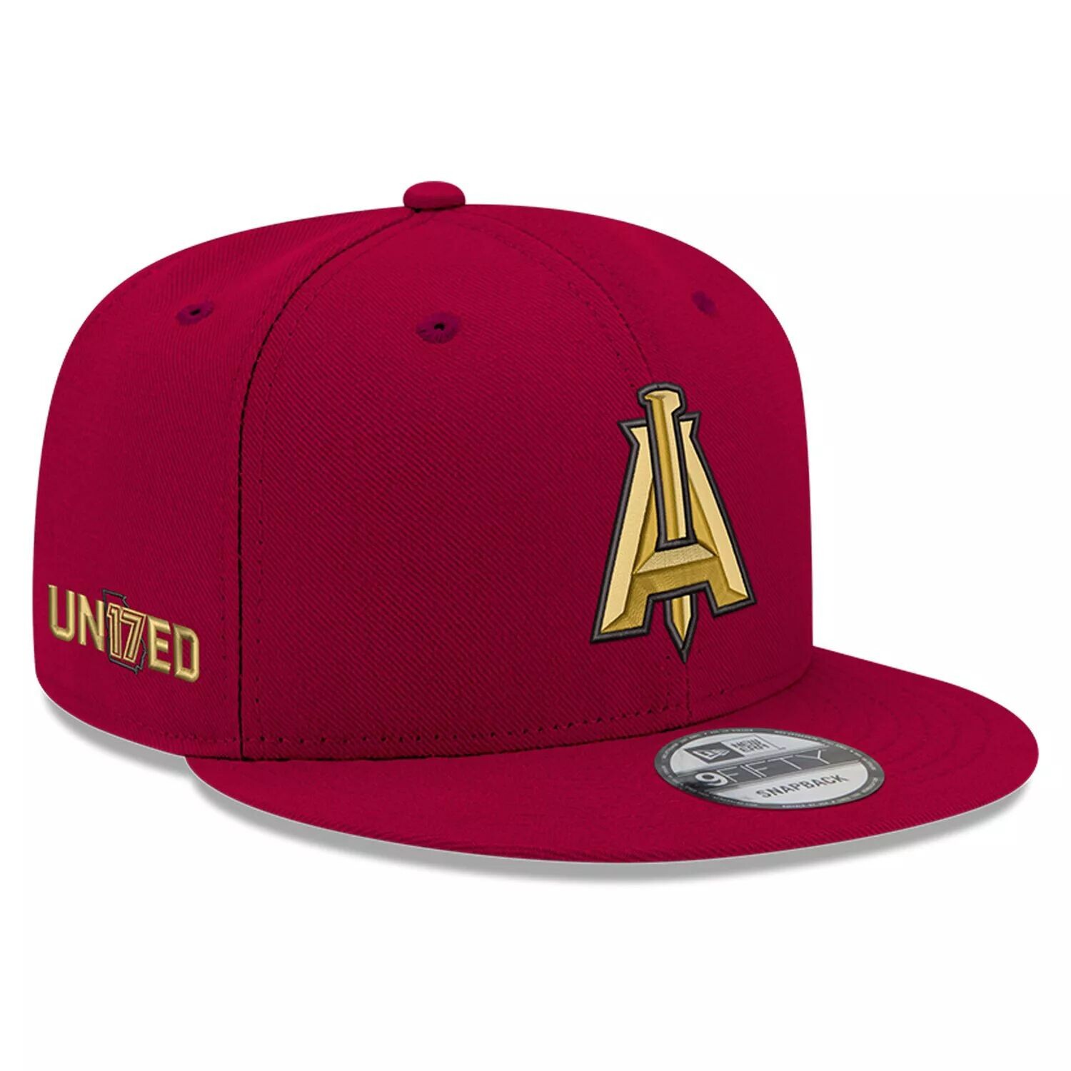 

Мужская кепка New Era Red Atlanta United FC Jersey Hook 9FIFTY Snapback Hat