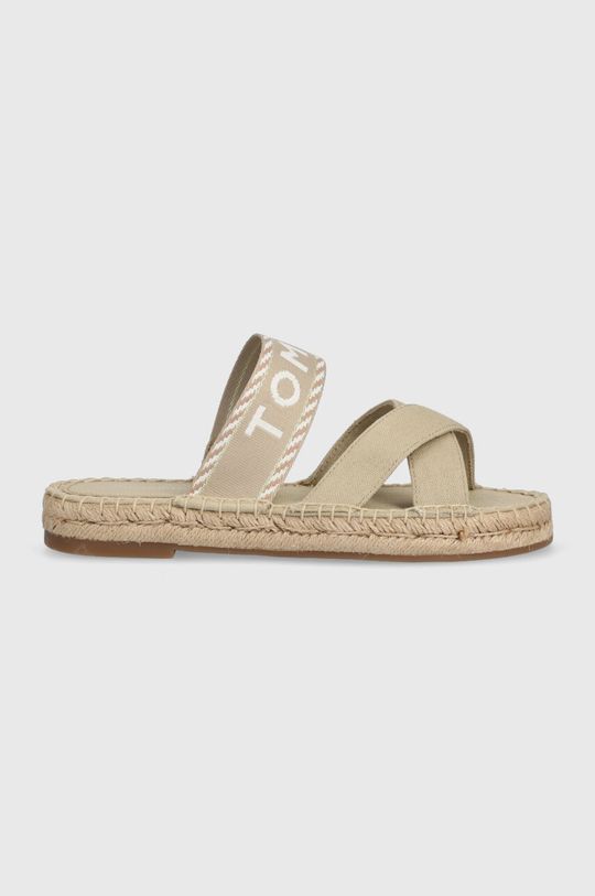 

Шлепанцы SEASONAL WEBBING SANDAL Tommy Hilfiger, бежевый