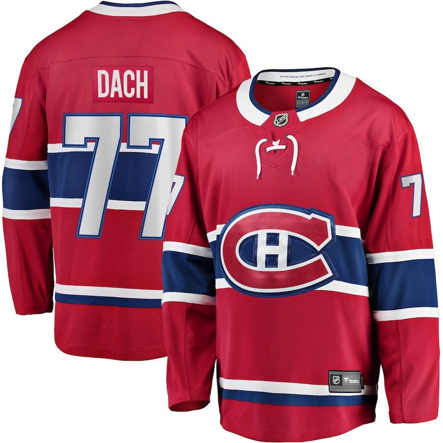

Джерси Fanatics Branded Montreal Canadiens, красный
