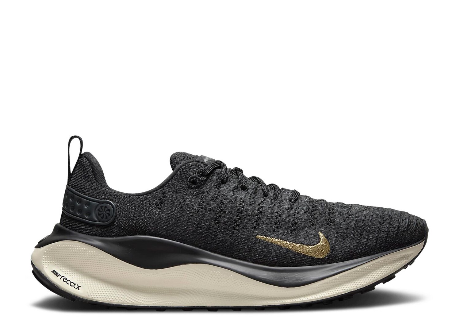 

Кроссовки Nike Wmns Reactx Infinity Run 4 'Dark Smoke Grey Metallic Gold', серый