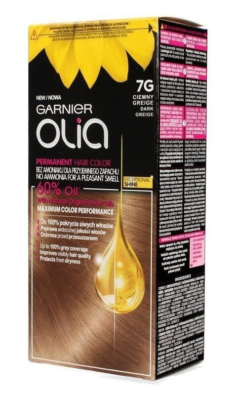 

Garnier Olia 7G Ciemny Greige краска для волос, 1 шт.