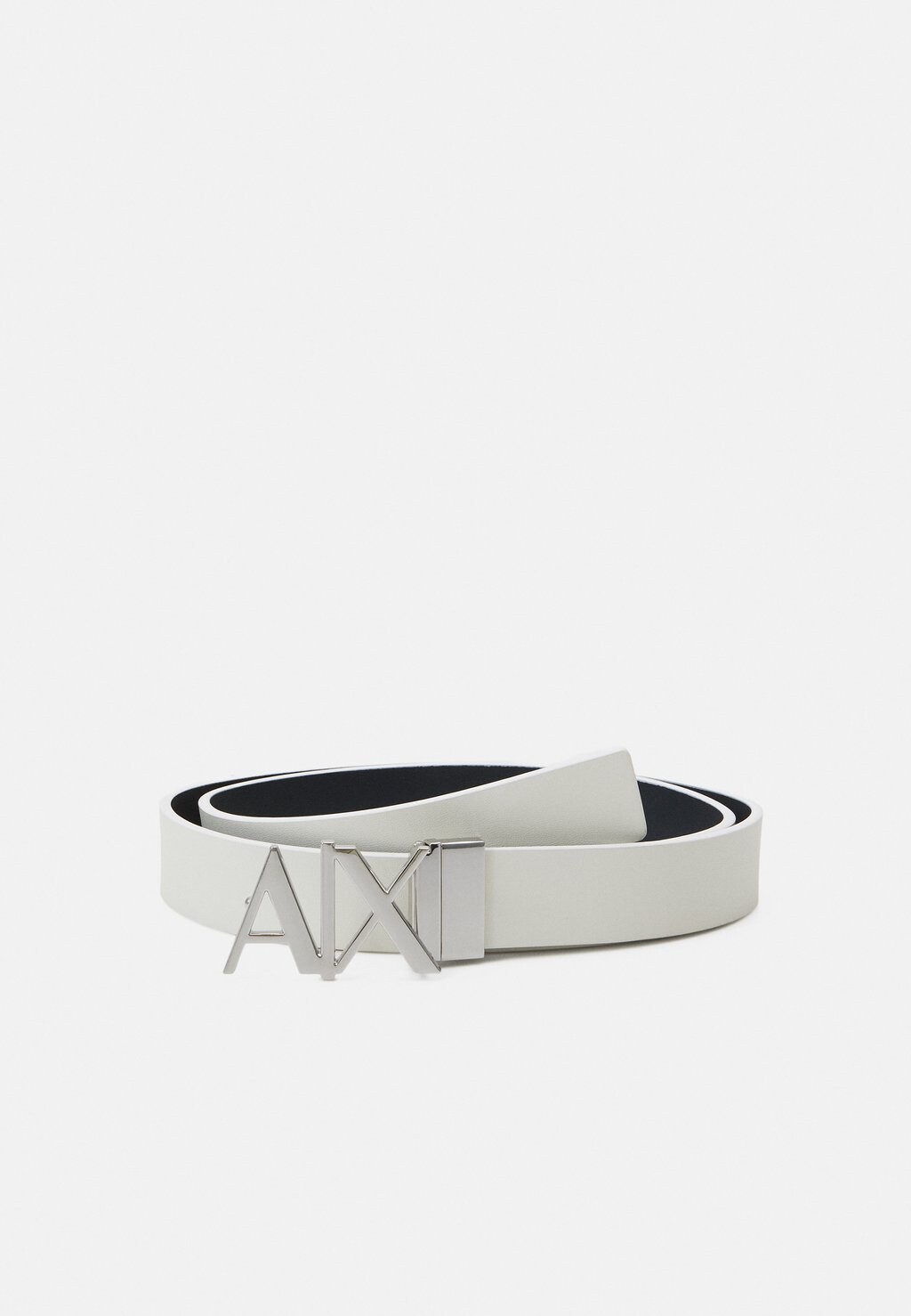 

Ремень Belt Unisex Armani Exchange, цвет white/navy