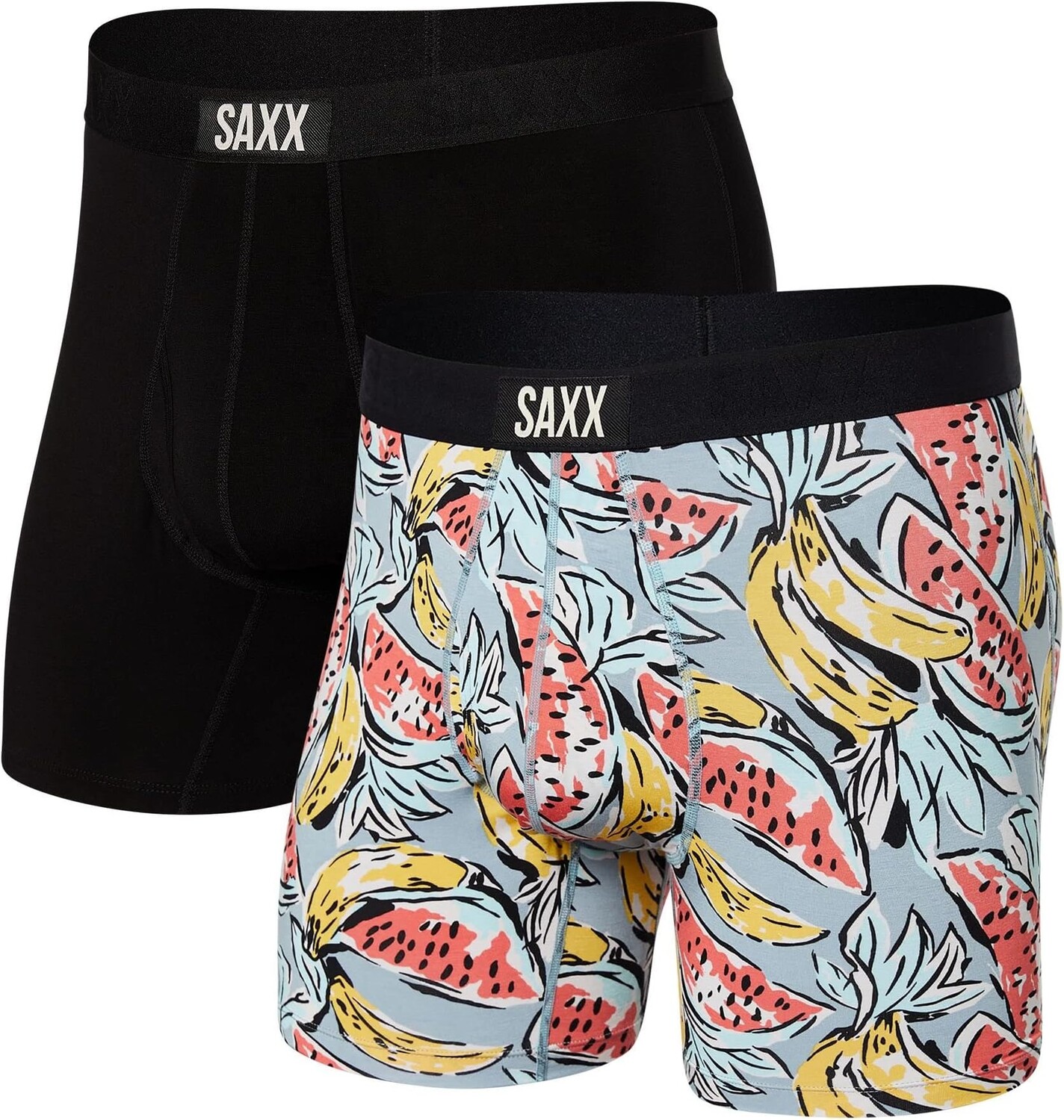 

Трусы Ultra 2-Pack SAXX UNDERWEAR, цвет Tropicalia/Black
