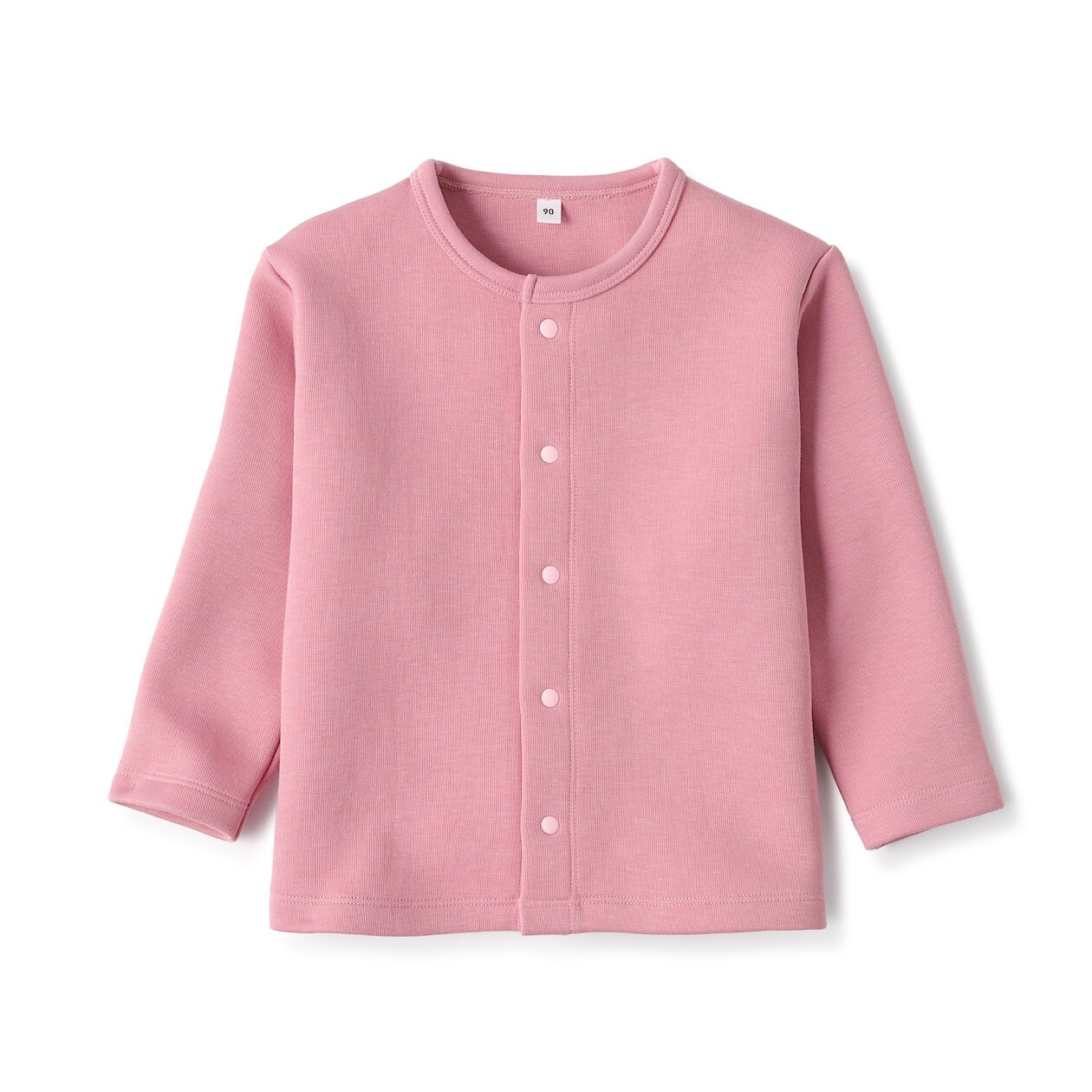 

Кардиган двойной вязки (детский) MUJI, розовый