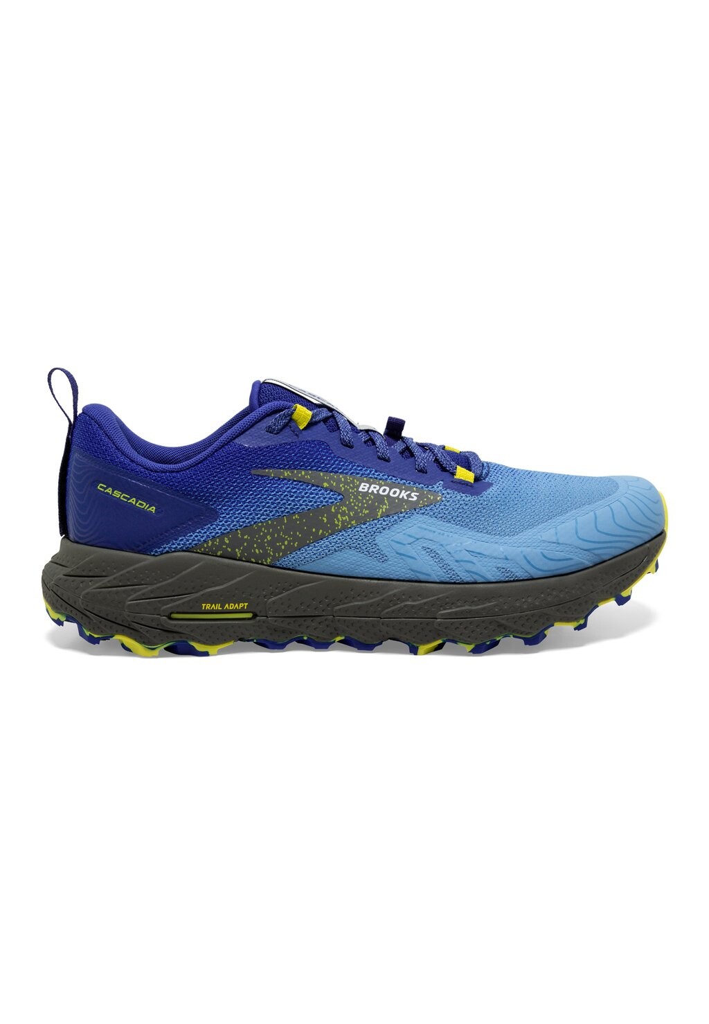

Кроссовки Brooks Cascadia 17, синие для серфинга в интернете sulphur, Синий