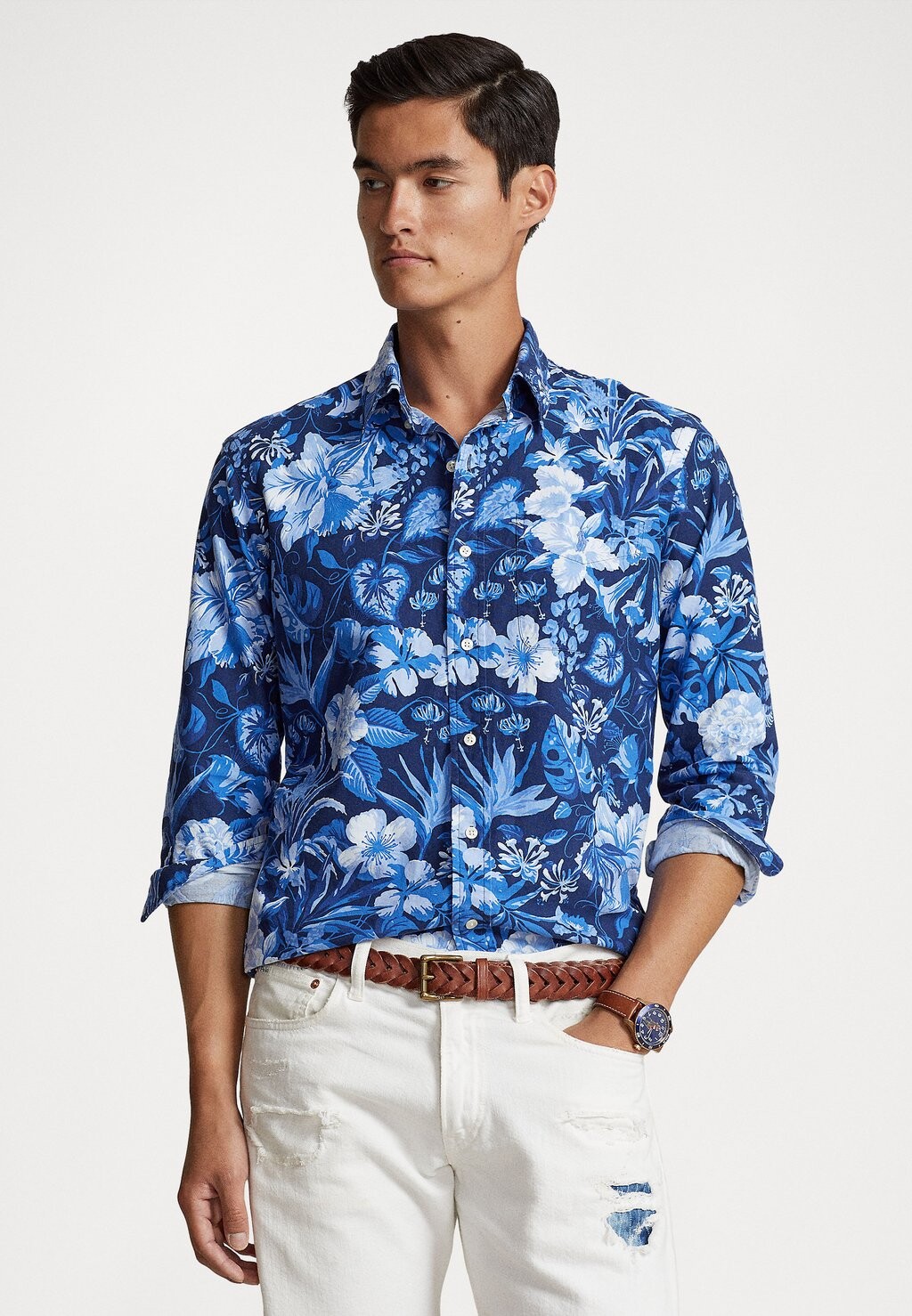 

Рубашка LONG SLEEVE SPORT Polo Ralph Lauren, цвет navy jardin