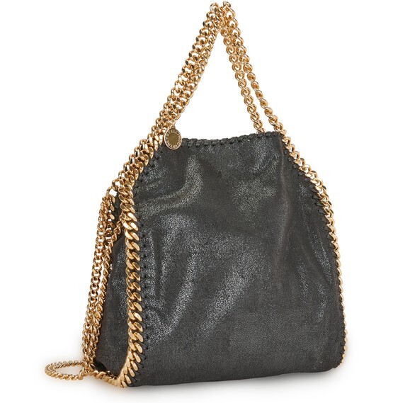 

Маленькая сумка-тоут Falabella Stella Mccartney, черный