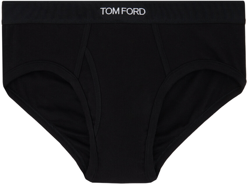 

Черные жаккардовые трусы Tom Ford, цвет Black