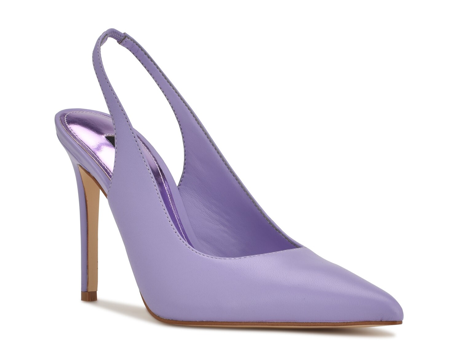 

Туфли Nine West с перьями, лаванда