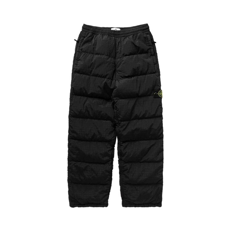 

Брюки Stone Island Real Down Quilted 'Black', черный