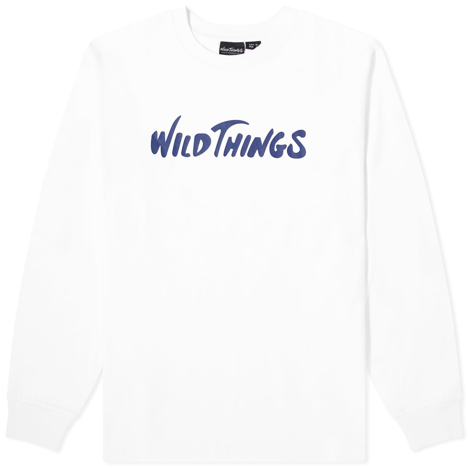 цена Футболка Wild Things Long Sleeve Logo Pocket, белый