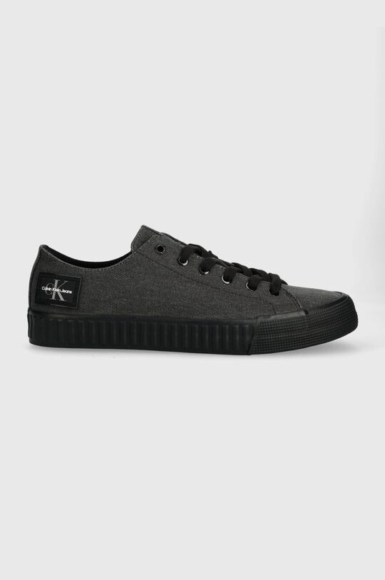 Кроссовки SKATER VULC LOW LACEUP CS ML DIF Calvin Klein Jeans, черный низкие кроссовки calvin klein low jeans chunky cups laceup low черный