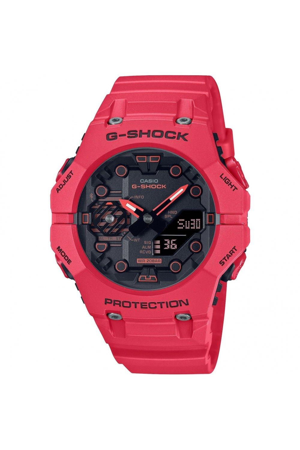 

Классические аналоговые кварцевые часы G-Shock из пластика и смолы — Ga-B001-4Aer Casio, черный