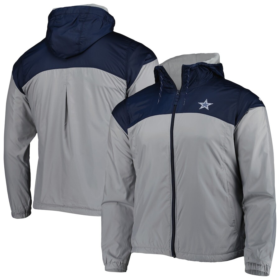 

Ветровка Columbia Dallas Cowboys, серебряный