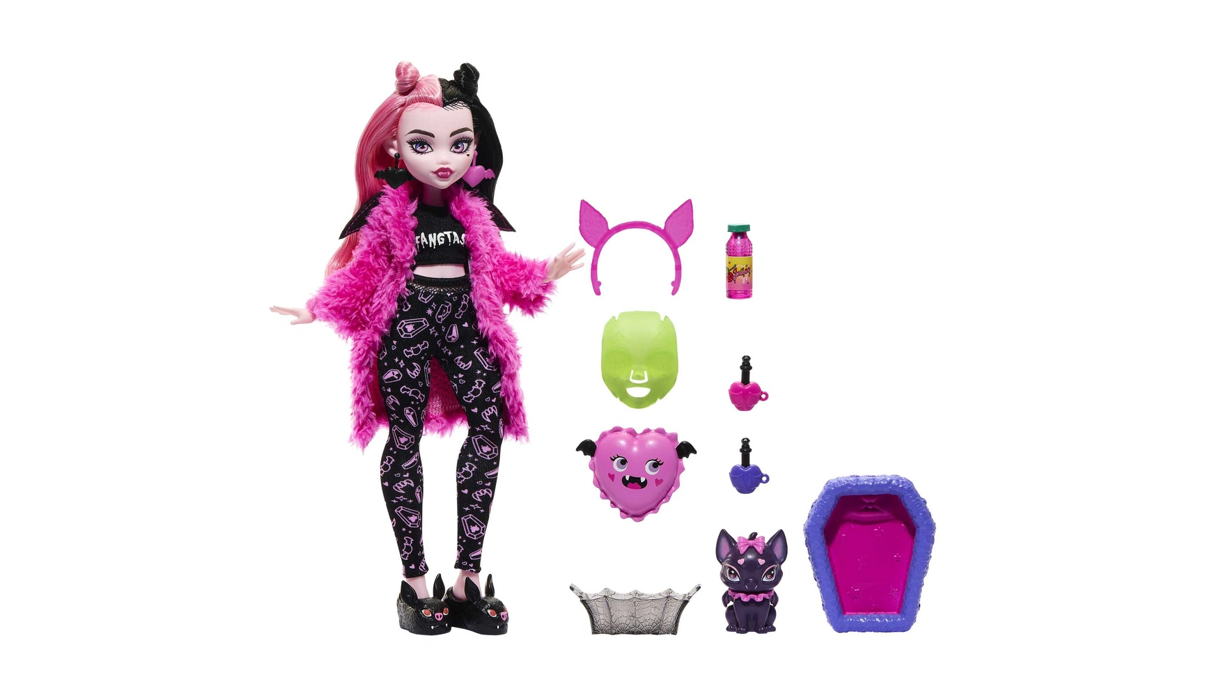 Кукла криповер monster high дракулаура Mattel кукла школа монстров дракулаура буникальные танцы monster high dance the fright away draculaura dnx33 mattel