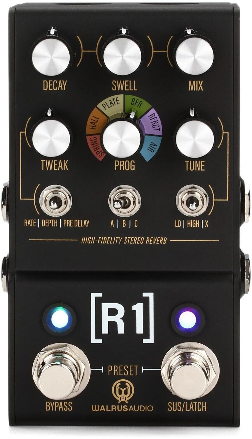 

Высококачественная педаль реверберации Walrus Audio Mako Series R1