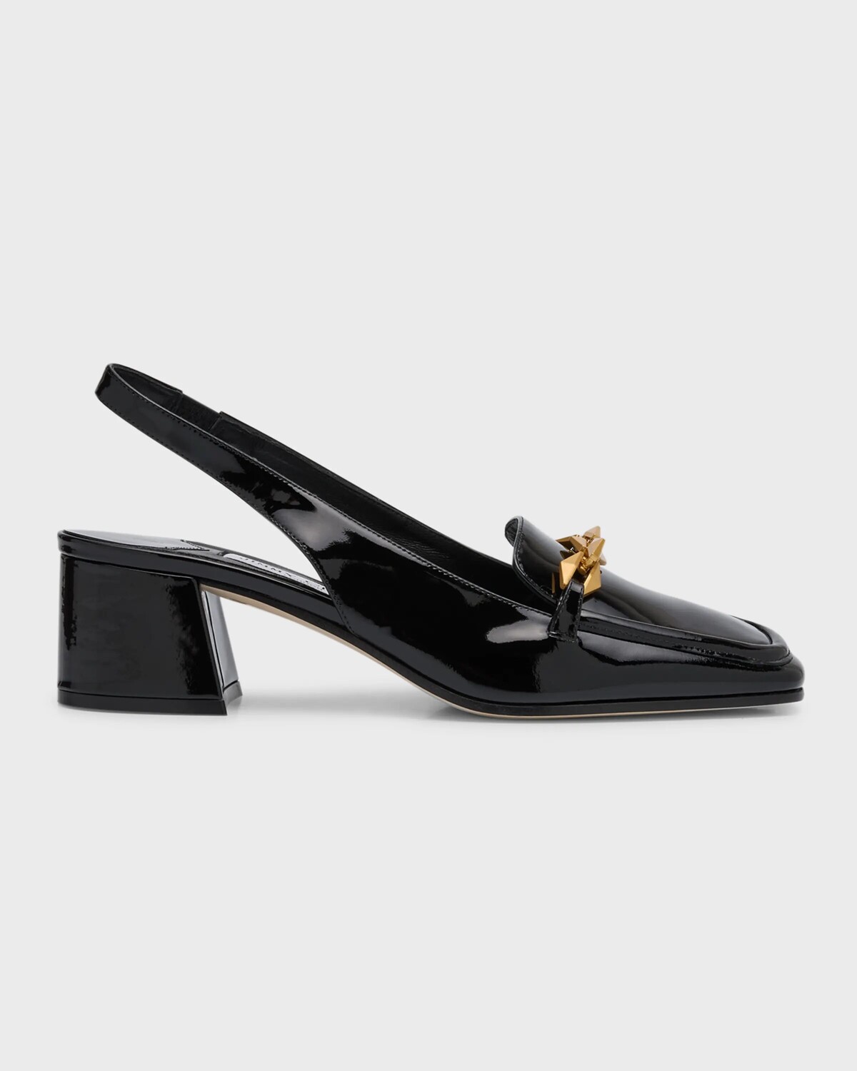 

Лоферы с ремешком на пятке и цепочкой Diamond Tilda Jimmy Choo, цвет Black