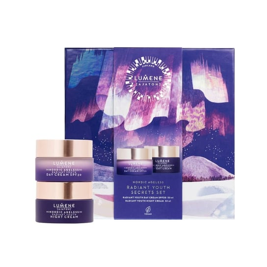 

Подарочный набор косметики, 2 шт. Lumene, Nordic Ageless Ajaton Radiant Youth Secrets