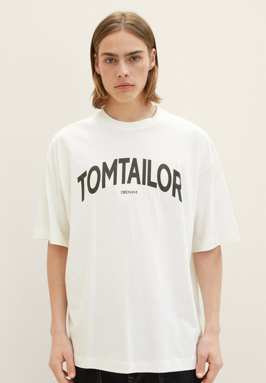 

Футболка с принтом Tom Tailor, белый