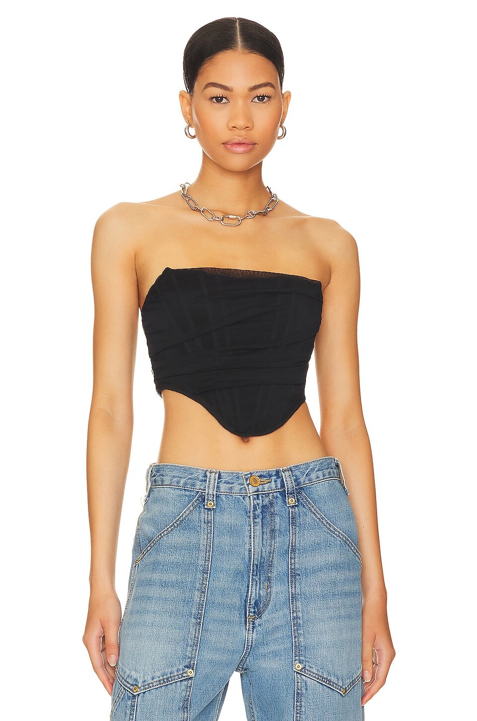 

Топ superdown Savannah Corset, черный
