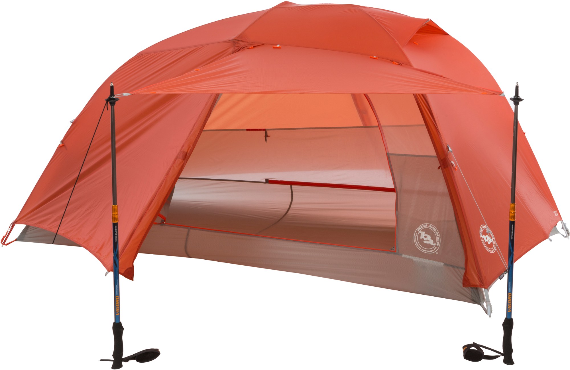 Медная палатка HV UL2 Big Agnes, оранжевый медная отводка hv ul3 big agnes серый