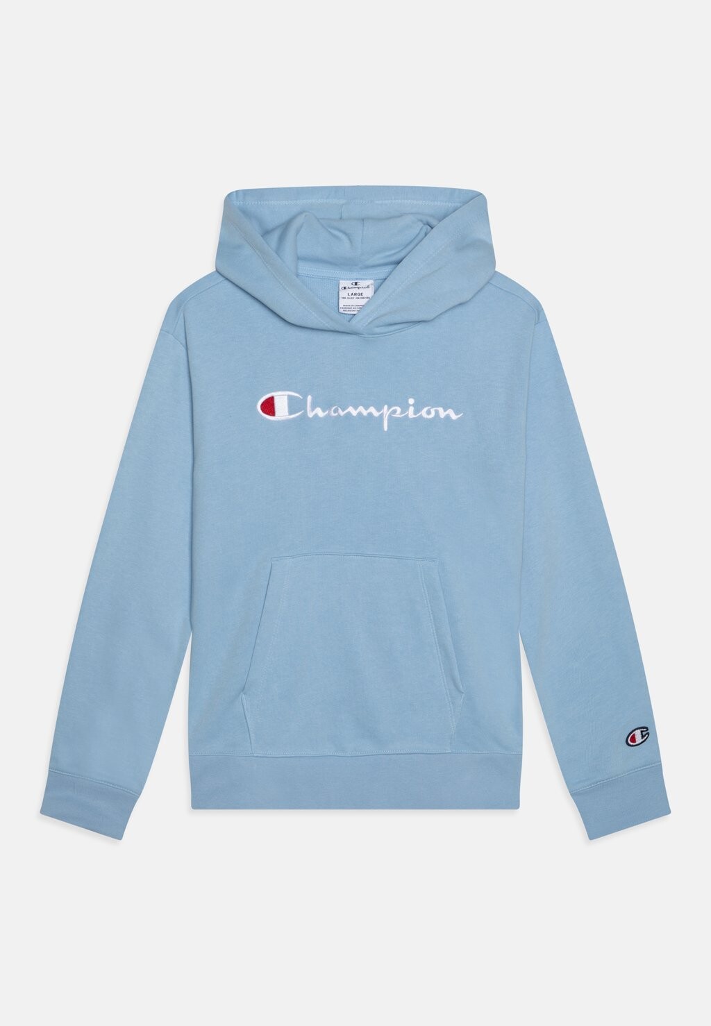 цена Толстовка с капюшоном Icons Hooded Unisex Champion, цвет light blue