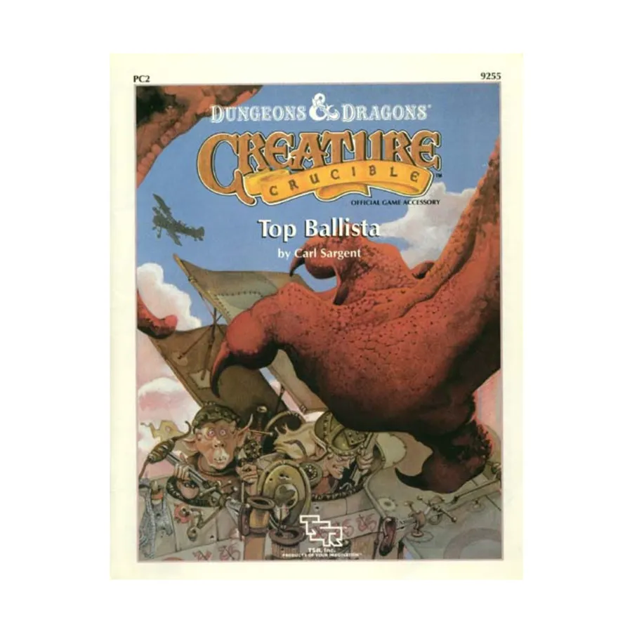 

Модуль Creature Crucible #2 - Top Ballista, Basic Dungeons & Dragons (Original Edition) - Sourcebooks & Accessories