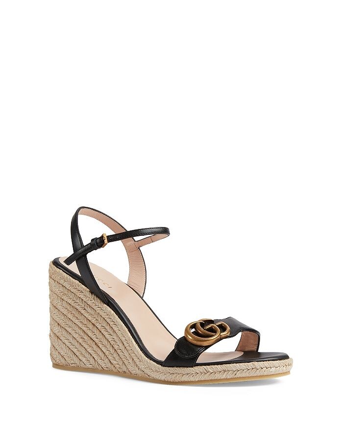 

Женские сандалии на танкетке Aitana Espadrille Gucci