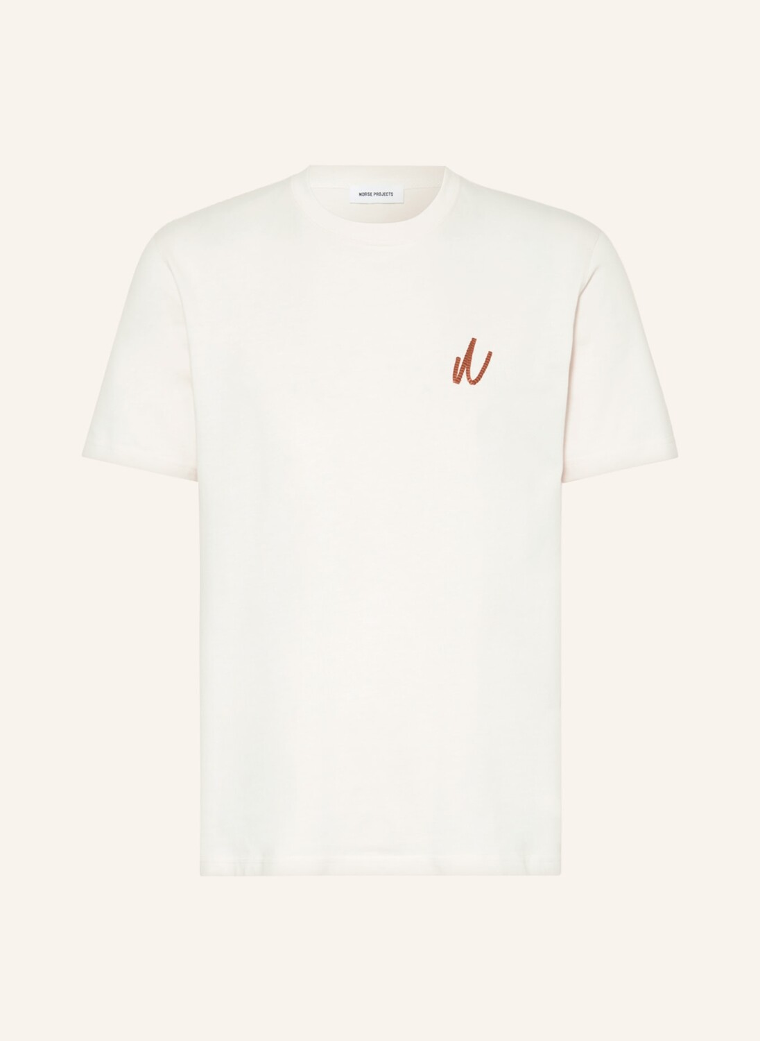 

Футболка NORSE PROJECTS JOHANNES, экру