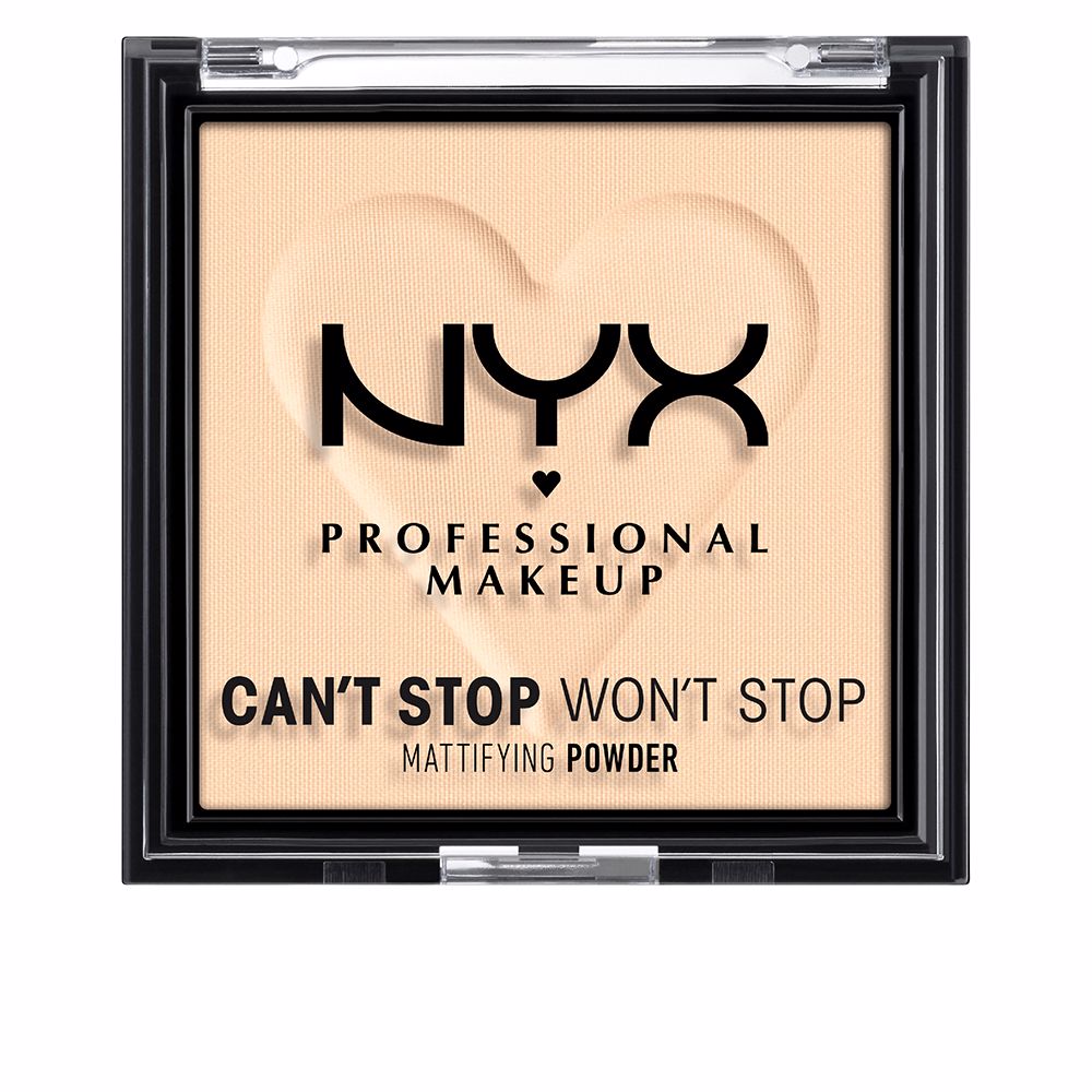 Пудра Can’t stop won’t stop mattifying powder Nyx professional make up, 6г, fair цена и фото