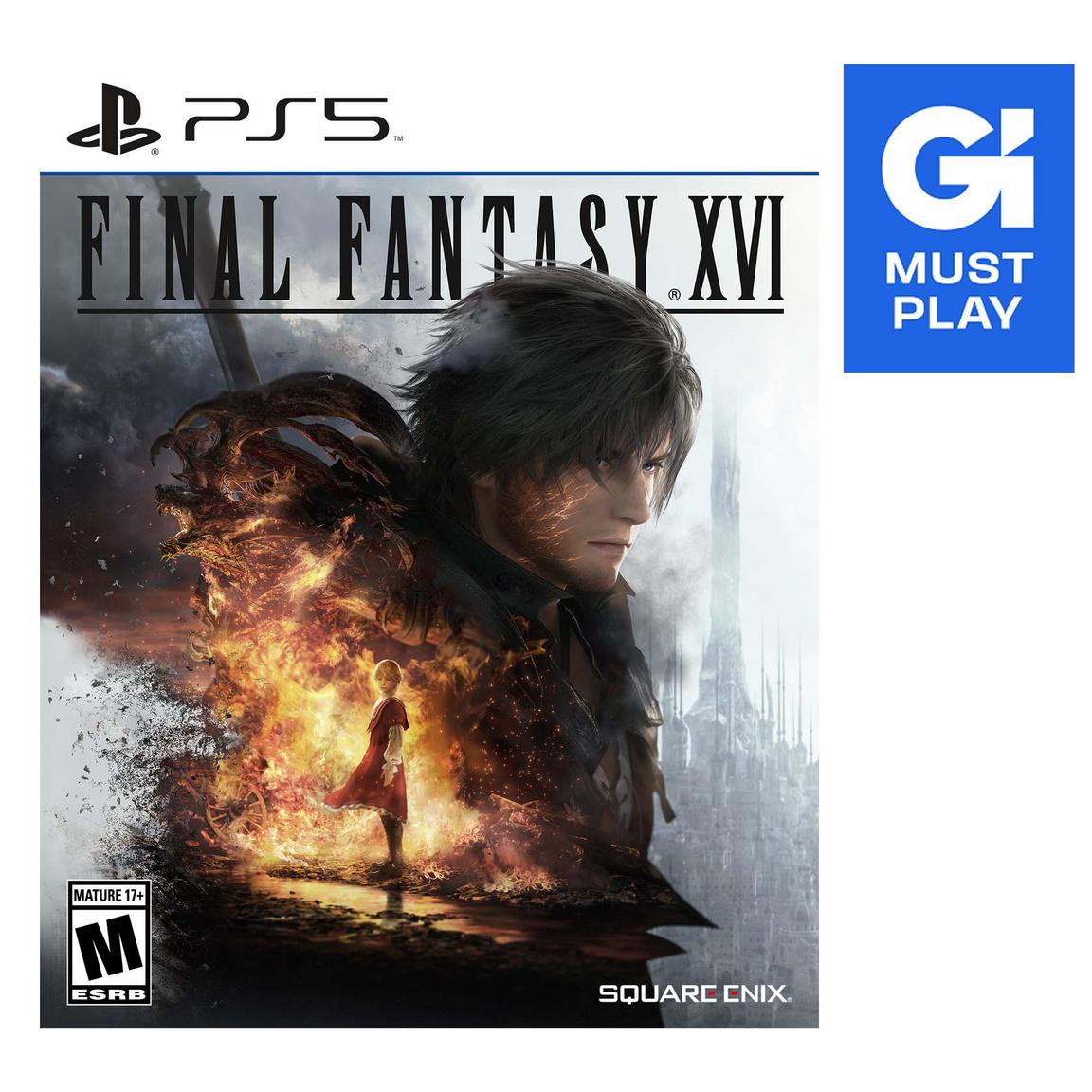 Видеоигра Final Fantasy XVI - PlayStation 5 игра final fantasy xvi ps 5 русские субтитры белый