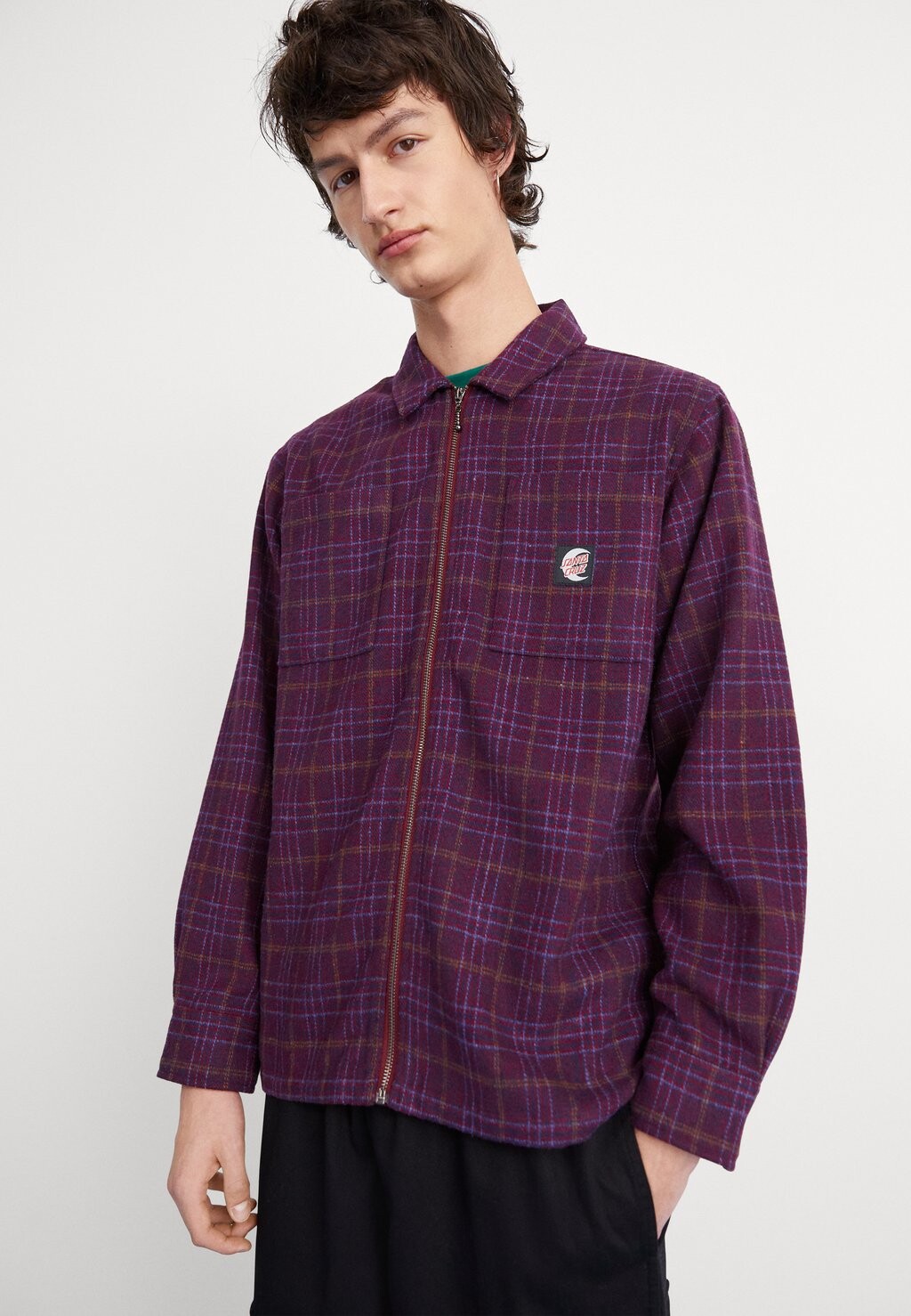 

Рубашка CRESCENT UNISEX Santa Cruz, бордовый