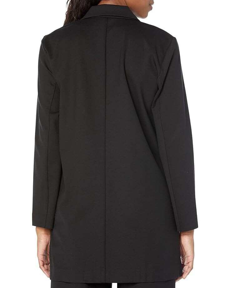 

Блейзер Eileen Fisher Petite Stretch Ponte Blazer, черный
