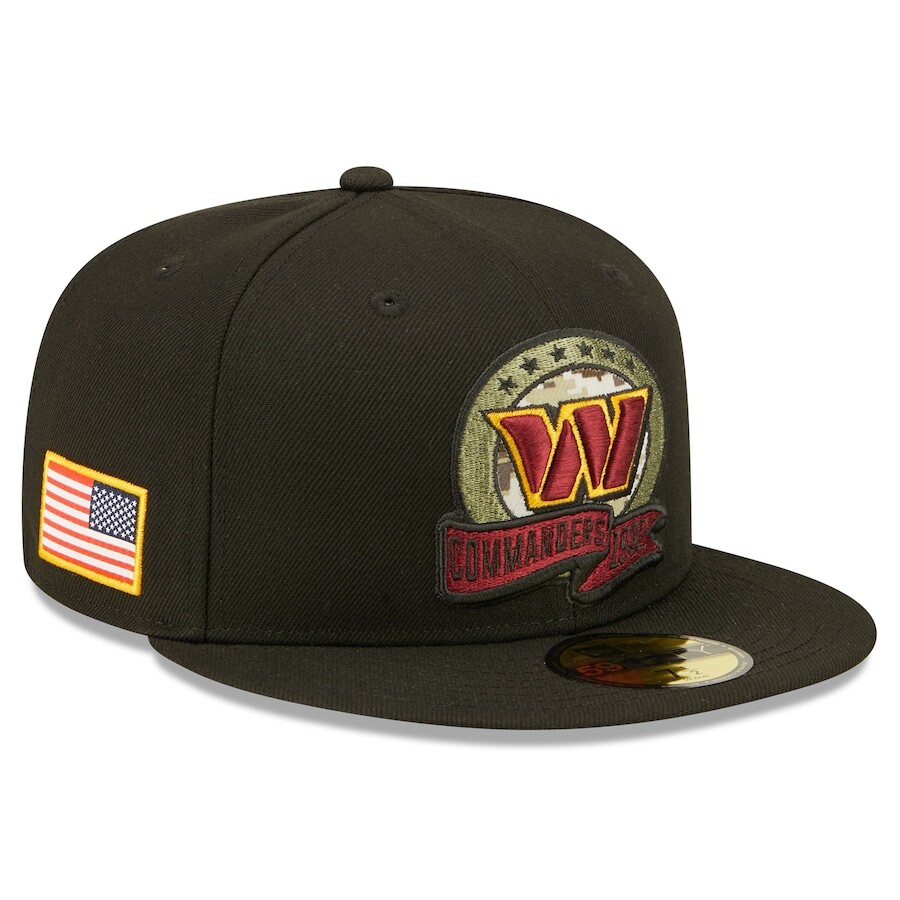 

Бейсболка New Era Washington Commanders, черный