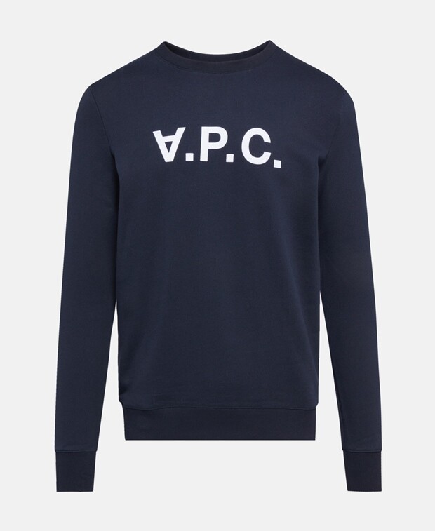

Толстовка A.P.C., темно-синий
