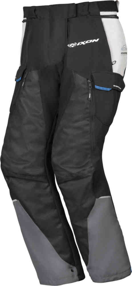 Женские мотоциклетные текстильные брюки Eddas Ixon, черный/антрацит/синий фото