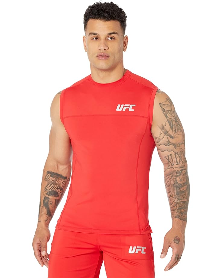 

Футболка UFC Sleeveless Crew Neck, красный