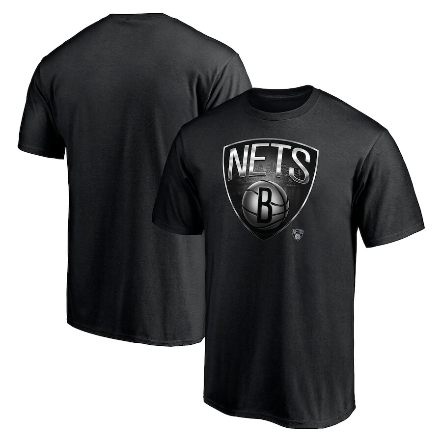 

Футболка с коротким рукавом Fanatics Branded Brooklyn Nets, черный