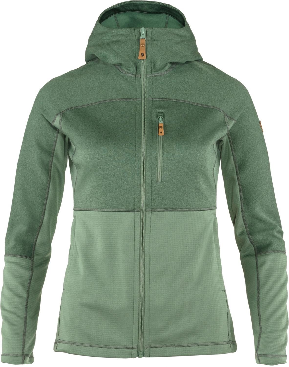 

Флисовая куртка Abisko Trail — женская Fjallraven, зеленый