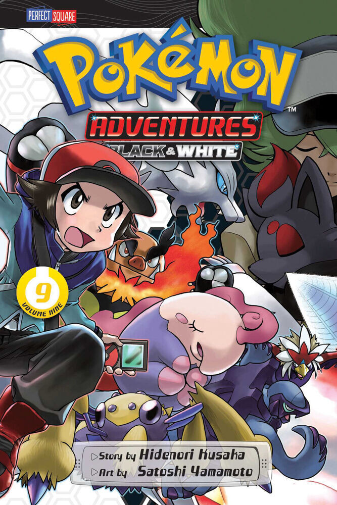 

Манга Pokemon Adventures: Black & White Manga Volume 9
