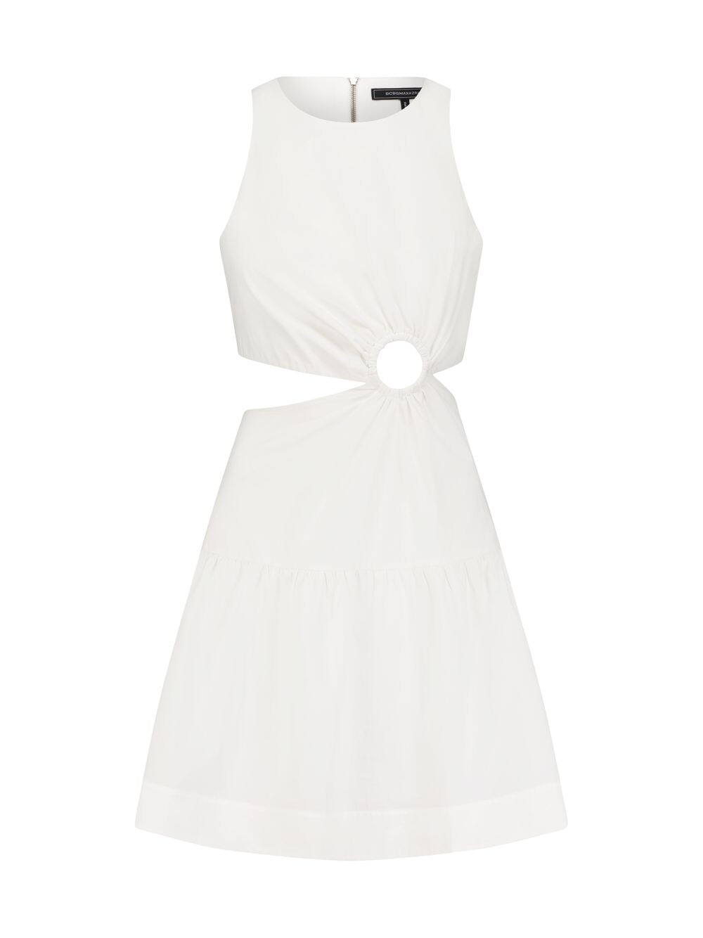

Платье из хлопкового поплина BCBGMAXAZRIA, белый