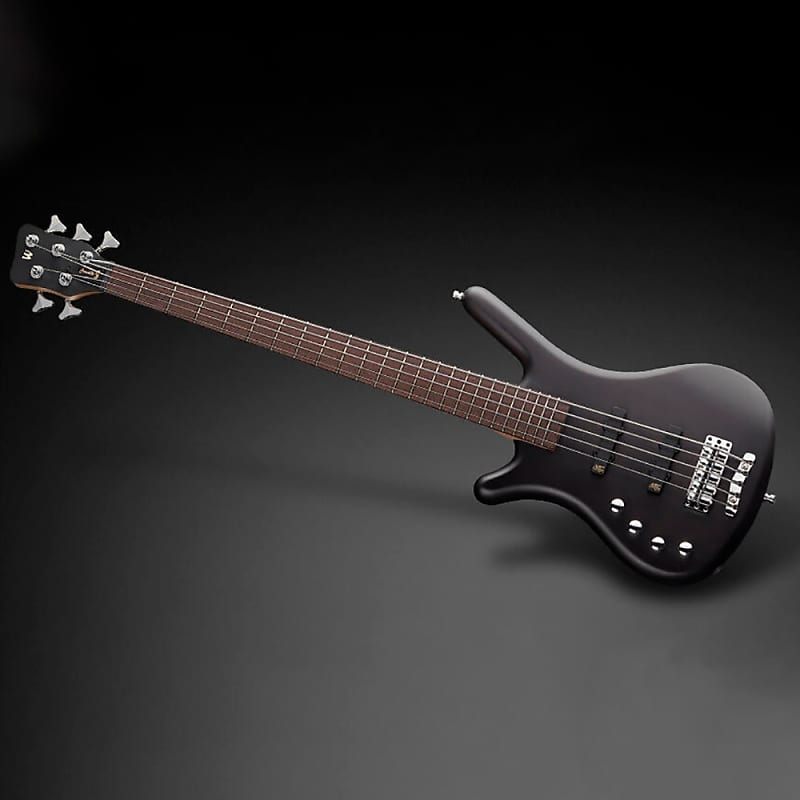 Басс гитара Warwick RockBass Corvette Basic 5-String Left-Handed Bass, Nirvana Black Satin