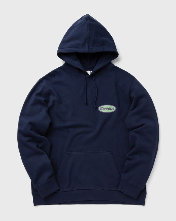 

Толстовка Gramicci Gramicci Oval Hooded Sweatshirt, темно-синий