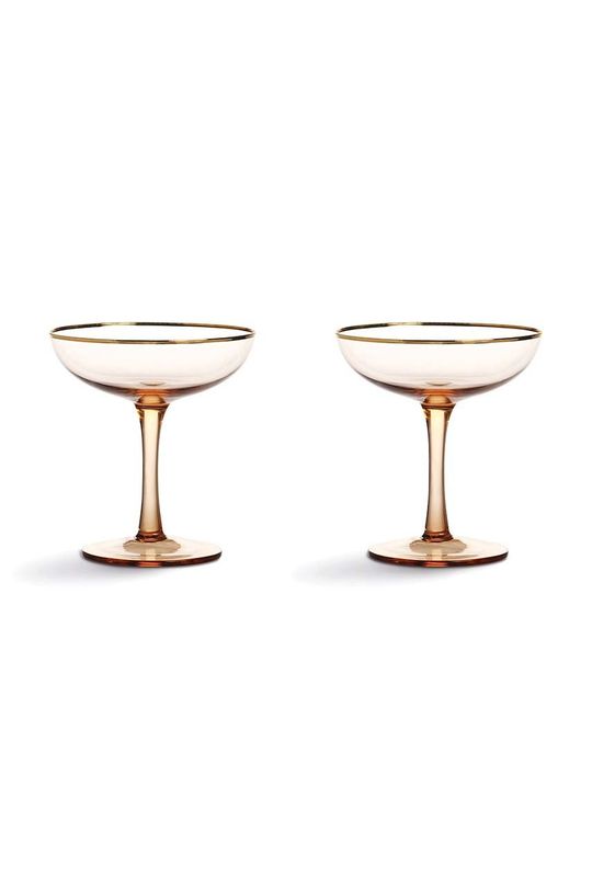 Набор бокалов для шампанского Coupe Champagne (2 шт.) &k amsterdam, розовый