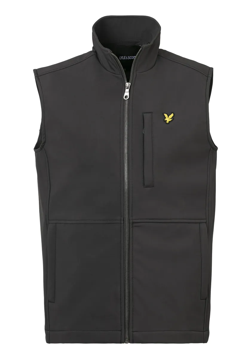 

Функциональный жилет Lyle & Scott с нагрудным карманом на молнии, цвет Gunmetal