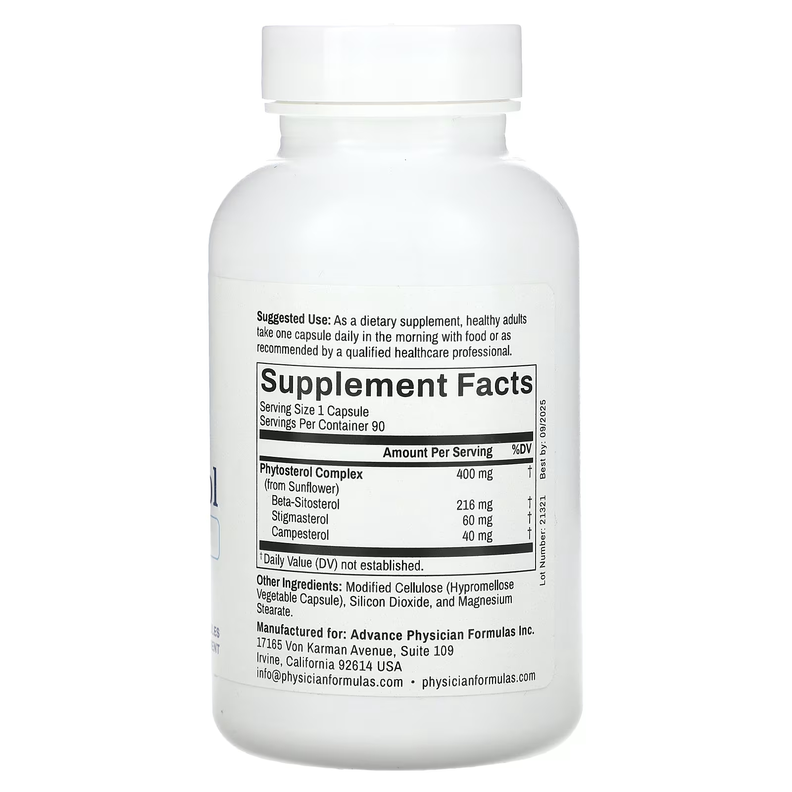 Бета-ситостерин Advance Physician Formulas Inc., 90 капсул